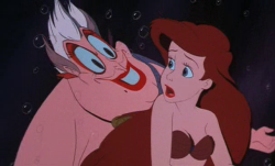 animationsmears:  Ursula creepin’ on Arielfrom “The Little