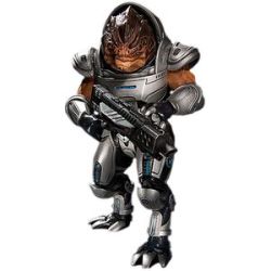 I got this fellow (Grunt from Mass Effect 2) in the mail yesterday