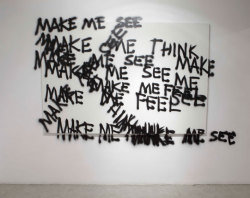 visual-poetry:  “make me” by stefan brüggemann 