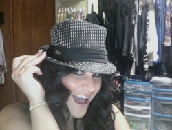 I LOVE HATS….IT GOES WITH MY MOODS… THIS ARE MY