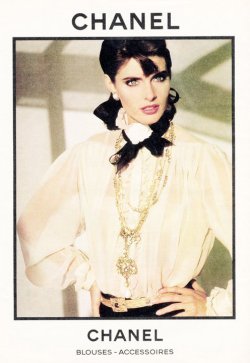 extrasexy:  Joan Severance  for Chanel, 1982