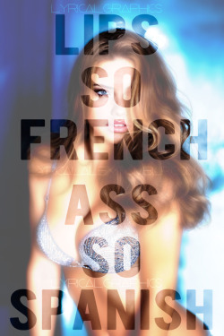 lyricalalex:  Model: Adriana Lima “Lips so french, Ass so Spanish”
