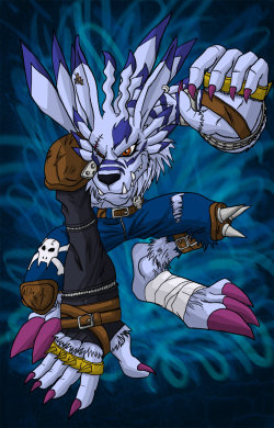 digimon-forever:  WereGarurumon by BenSmith128