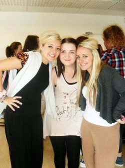 Me & the two Kelseys in Manchester today<3