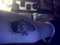 shat henna tattoo I just did