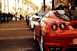 mostlycomeatnight:  Nice ride.  I love the F430 probably more