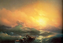 killjoybing:  Ivan Aivazovsky. The Ninth Wave  