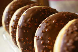fyfatfood:  ☆ Chocolate Donuts ☆ 