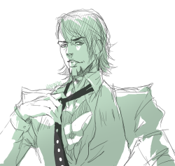 happyds:  This is my second time drawing Kotetsu.  hotness <3