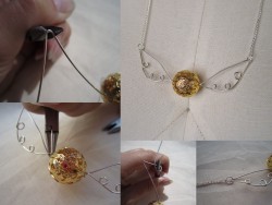makingjiggy:  The Golden Snitch necklace tutorial is up! Head
