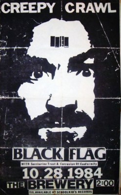 oldpunkflyers: Black Flag, Saccharine Trust & Corrosion of
