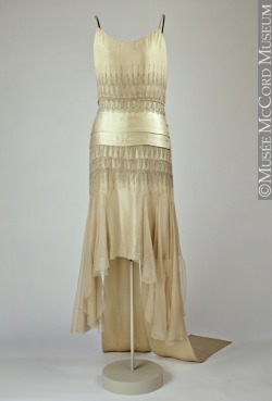 omgthatdress:  Lucien Lelong dress ca. 1928 via The McCord Museum