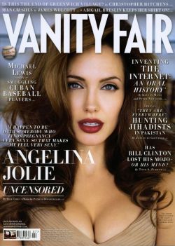 Angelina Jolie Photography by Patrick Demarchelier Cover of Vanity