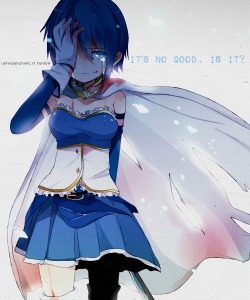 unmelancholic:  No Good(Miki Sayaka from Mahou Shoujo Madoka