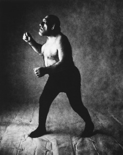 Maurice Tillet by Irving Penn.