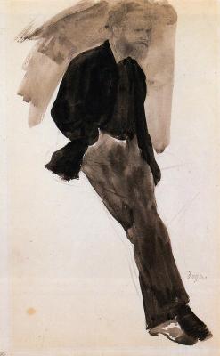 timeimmemorial:  Édouard Manet by Edgar Degas 