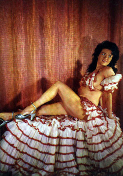 Texas Sheridan..  As featured in the vintage ‘Burlesque Historical