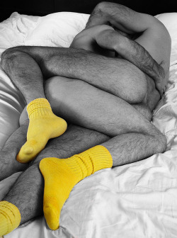 hot4hairy: I love Yellow  H O T 4 H A I R Y  Tumblr |  Twitter