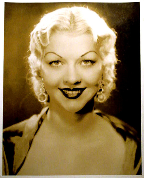 Ginger Britton An early 40’s-era portrait photo of this showgirl from Boston..