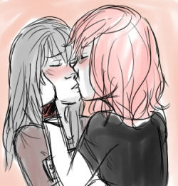 Very quick Faberry doodle. I thought i’d share it. c: