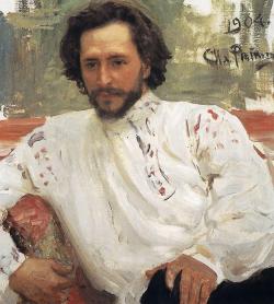 timeimmemorial:  Leonid Andreyev by Ilya Repin. 