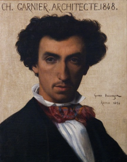 mermanonfire:  Portrait of Charles Garnier (architect of Paris
