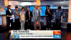  Watch The Wanted perform on Australia’s morning show Sunrise
