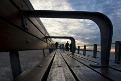 itsahme:  Promenade Bench. on Flickr. -makPHOTO Bench down by