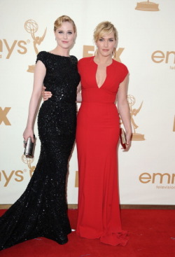 bohemea:  Evan Rachel Wood & Kate Winslet - Emmy arrivals,