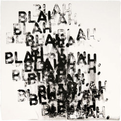 white-vanilla:  By  Mel Bochner 