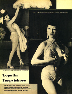 “Tops In Terpsichore” A short Barbara Yung profile,