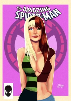 herochan:  Spider-Man: Gwen Jane - by Julio Cesar 