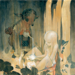 theartofanimation:  James Jean, Kenichi Hoshine 