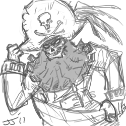 “Could you please draw Lechuck from Monkey Island?”