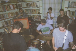 365daysofwinter:  Title Fight secret book shop show. 