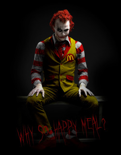 godessofhell:   ‘Why so Happy meal?’ Frederik Pietschmann
