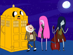 mmitchelldaviss:  adventure time + doctor who = mathematical