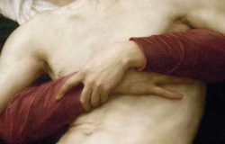 artdetails:  Detail of William-Adolphe Bouguereau’s Pieta 