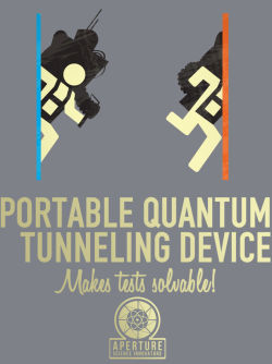 carsxcollide:  insanelygaming:  Portal Propagana T-Shirts -