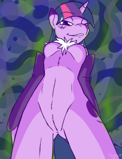 mylittleponyproblem:  datcatwhatdances:  My half of an art trade