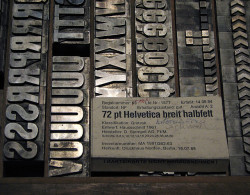 amfallen:  Helvetica Type Blocks by thefourelements on Flickr.