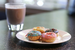    #271/365 - Chocolate Milk and Mini Donuts (by Jaime Carter)