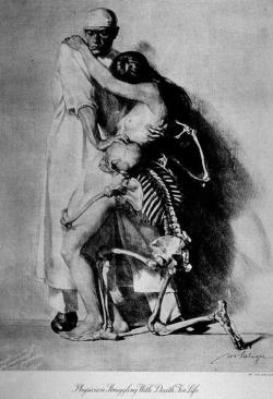  The Physician, the Woman and Death, Ivo Saliger 1921 