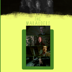  HARRY POTTER ALPHABET ϟ → M of (the) Marauders“I was happier