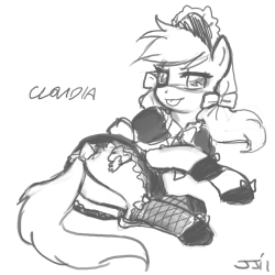 Exception to the rules. China’s OC Pony, Cloudia