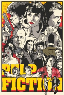 spokeart:  “Pulp Fiction” by Joshua Budich 