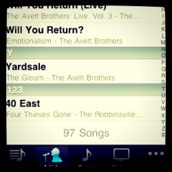 97 songs by them.. (Taken with instagram)