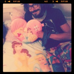 Princess bed for Matthew (Taken with instagram)