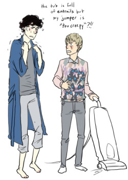 sherlock fandom is BEST FANDOM i want to join wacky cat jumper