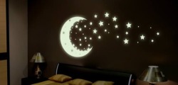 jollyjoy18:   Glowing stars in the room. 